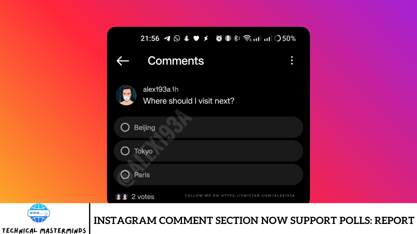 Instagram Comment Section Now Support Polls: Report