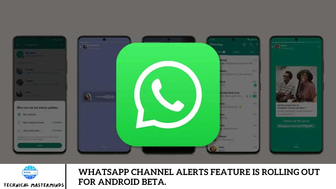 WhatsApp Channel Alerts feature is rolling out for Android beta.