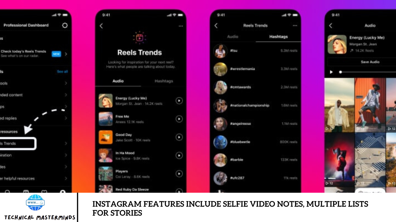 Instagram Features Include Selfie Video Notes, Multiple Lists For Stories