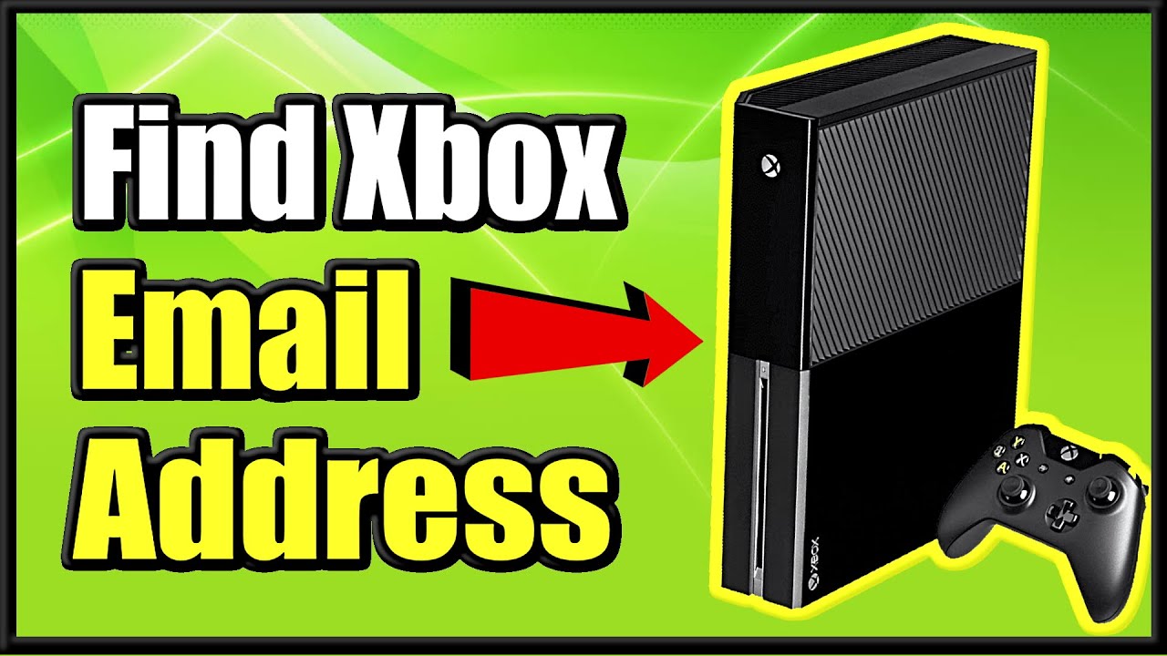 Find Email Address Associated with Xbox