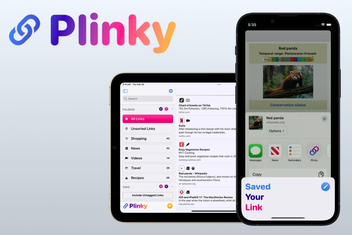 Use Plinky to Organize Links