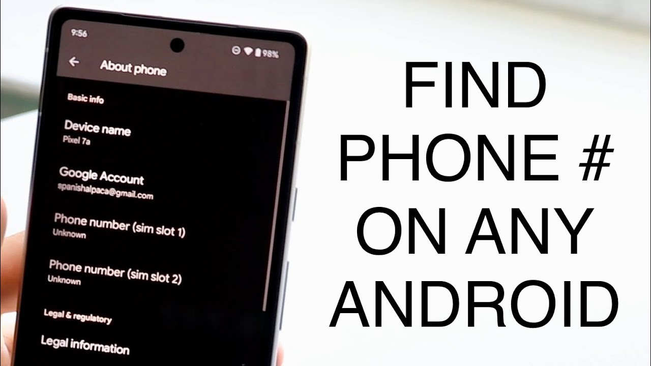 Find Your Phone Number on Android and iPhone Devices